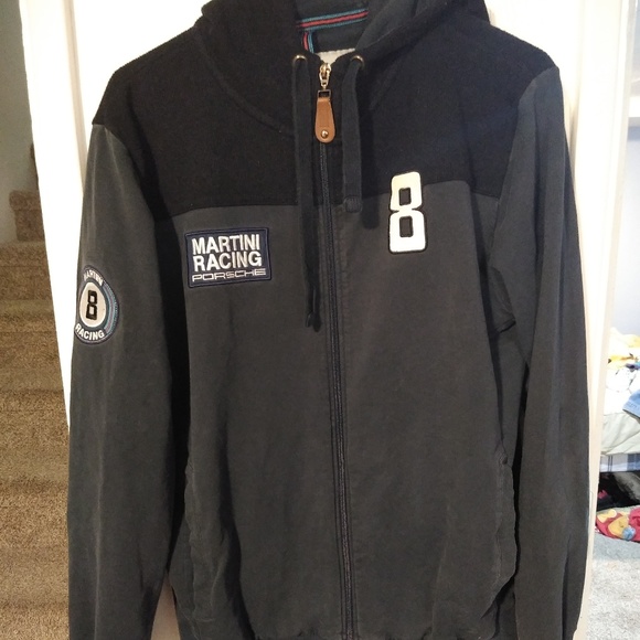 Porsche Martini Racing Pullover Hoody New